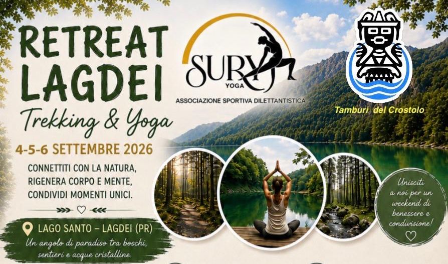 Retreat Lagdei (4-5-6-settembre, week end lungo Yoga Trek)